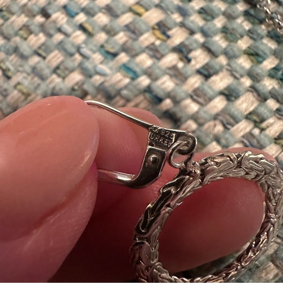 Sterling Silver 925 Dangle Drop Earrings Bundle - Picture 8 of 9